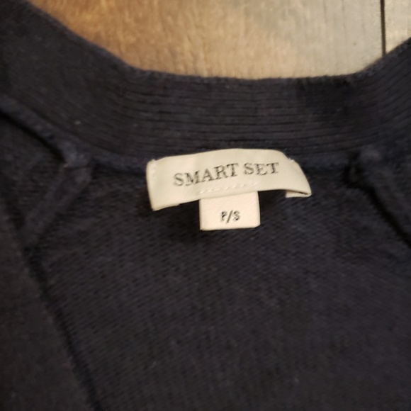 Super Cozy Navy Boyfriend Cardig… - Picture 3 of 7